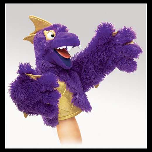 purple monster stuffed animal